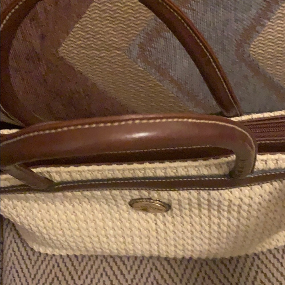 CARRYLAND Vintage straw shoulder bag - Picture 3 of 11